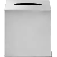 Blomus Boîte à mouchoirs -NEXIO- Acier inoxydable poli