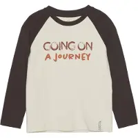 En fant T-Shirt sable / marron / orange