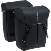 New Looxs Sac double "Sports Double" V noir, fixation par sangle