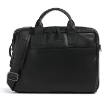 The Chesterfield Brand Frazer Porte-documents en cuir 38 cm Compartiment pour ordinateur portable (15.75"), Sac pour notebook, Noir