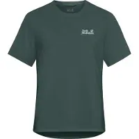 Jack Wolfskin Vonnan Graphic Short Sleeve T-shirt Vert L Femme