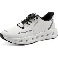 Marco Tozzi Baskets basses 'Sport' gris / noir / blanc