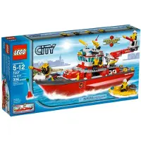 LEGO City 7207 Le bateau des pompiers