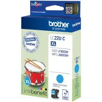 Brother LC-22UC XL - Cyan - Cartouche d'encre - Grande capacité