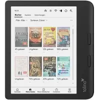 Tolino vision color, eReader, Forme ergonomique, Résistant à l'eau IPX8