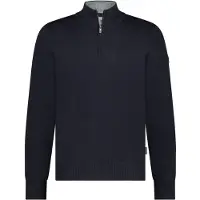 State of Art Pull Demi-Zip Mix Laine Marine