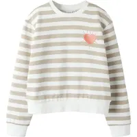 Name it Sweat-shirt 'NKFBELL' mastic / pêche / blanc