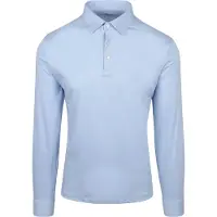 Desoto Polo Manches Longues Essential Bleu Clair