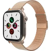 Just in Case Silksteel Strap Apple Watch 40-42mm Rose