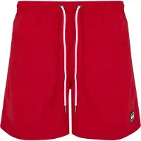 Urban Classics Shorts de bain rouge