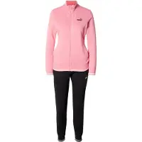 Puma Survêtement rose clair / noir / argent / blanc