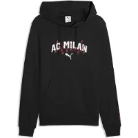 Puma Sweat de sport 'AC Milan' rouille / noir / blanc