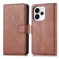 IMoshion Étui de télephone portefeuille de luxe pour Oppo Reno15 F (5G) - Marron