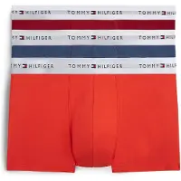 Tommy Hilfiger Um0um03889 Trunk Boxers 3 Units Rouge,Bleu 2XL Homme