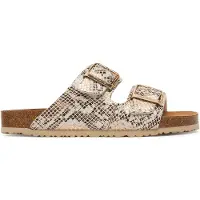Tamaris Mule nude / bleu pastel / brun foncé