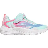 SKECHERS Microspec Advance Oasis Point Trainers Bleu EU 21 Fille