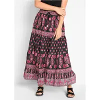 Bonprix Jupe longue 100% coton