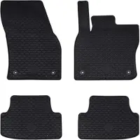 vidaXL Tapis De Voiture 4 Pcs Noir Siège Ateca , ?Koda Karoq Tpe
