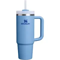 Stanley Quencher H2.O FlowState Tumbler gobelet en acier inoxydable avec paille medium Blue Sky 1 pcs