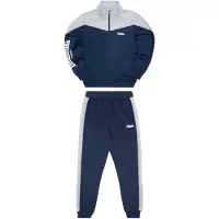 Lonsdale Survêtement 'Caunton' bleu marine / bleu clair / blanc