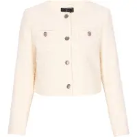 Faina Blazer 'Festive' rose pastel / blanc cassé
