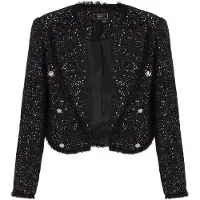 Faina Blazer noir chiné