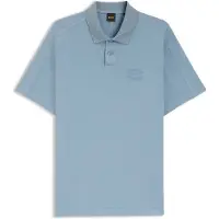 BOSS Techno Short Sleeve Polo Bleu M Homme
