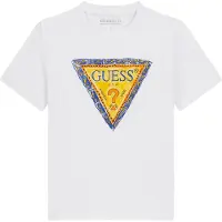 GUESS T-shirt Garçon Pure White