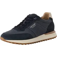 Marco Tozzi Baskets basses marine / bleu marine / argent