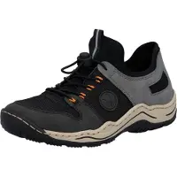 Rieker Chaussure de sport à lacets gris / anthracite / noir