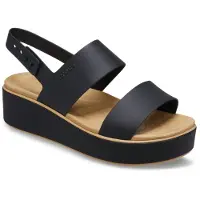 Crocs Sandales à Brides Brooklyn matte Wrap low Wedge