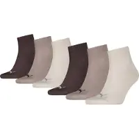 Puma Chaussettes marron / rose clair / blanc