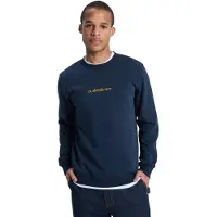 Quiksilver Graphic Sweatshirt Bleu L Homme