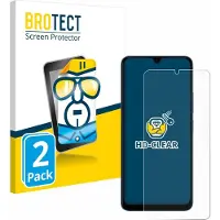 BROTECT Protection Clair (2 pcs, Xiaomi Redmi 13C 5G), Téléphone portable : film de protection, Transparent