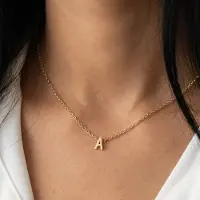 Yoursurprise Collier avec lettre personnalisé - 1 lettre