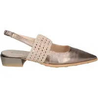 Hispanitas pour femme. HV264866 Chaussures grises Turin (36), Cuir, Plat, 1 à 3 cm, Aucun, Casuel, Fête, Classique, Taupe