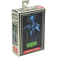 NECA Figurine Beetlejuice Costume Rayé Ultimate 18 cm avec accessoires