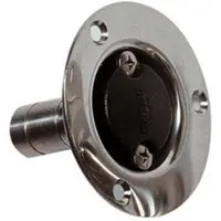 VETUS Airbleeding Nipple Round Straight Ss Argenté 16 mm