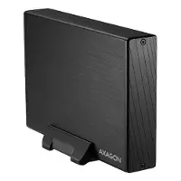 Axagon EE35-XA3 - Boîtier de stockage Boîtier pour disque dur Noir 3,5 pouces