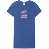 Schiesser Pyjama ' Nightwear ' bleu foncé