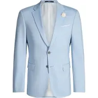 JOOP! Veste de costume bleu clair / blanc