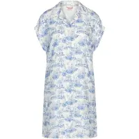 Triumph Chemise de nuit ' Red Label Boyfriend Fit ' bleu clair / blanc
