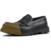 Camper Mocassin 'Junction' olive / noir denim