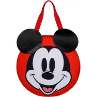KARACTERMANIA Disney Mickey Mouse Face Jumbo Beach Bag Rouge