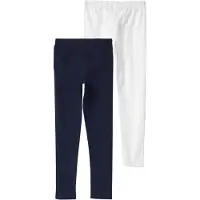s.Oliver Leggings bleu marine / blanc
