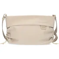 Zwei Sac à bandoulière 'Amie' beige clair