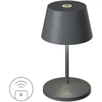 Villeroy & Boch SEOUL RC Akku-Tischlampe Anthrazit 2,2W steuerbare Lichtfarbe IP65 97201