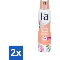 Fa Pflege Fa – Divine Moments – Déodorant spray – Fleur de camélia sauvage – 150 ml - Pack économique - 2 pièces