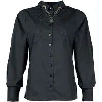 Harry Potter Chemisier de - Dark Academia Nocturnal Stroll with Magic - S - XXL - pour Femme - noir - Taille L