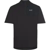 Jack Wolfskin Sucol Half Zip Short Sleeve T-shirt Noir L Homme